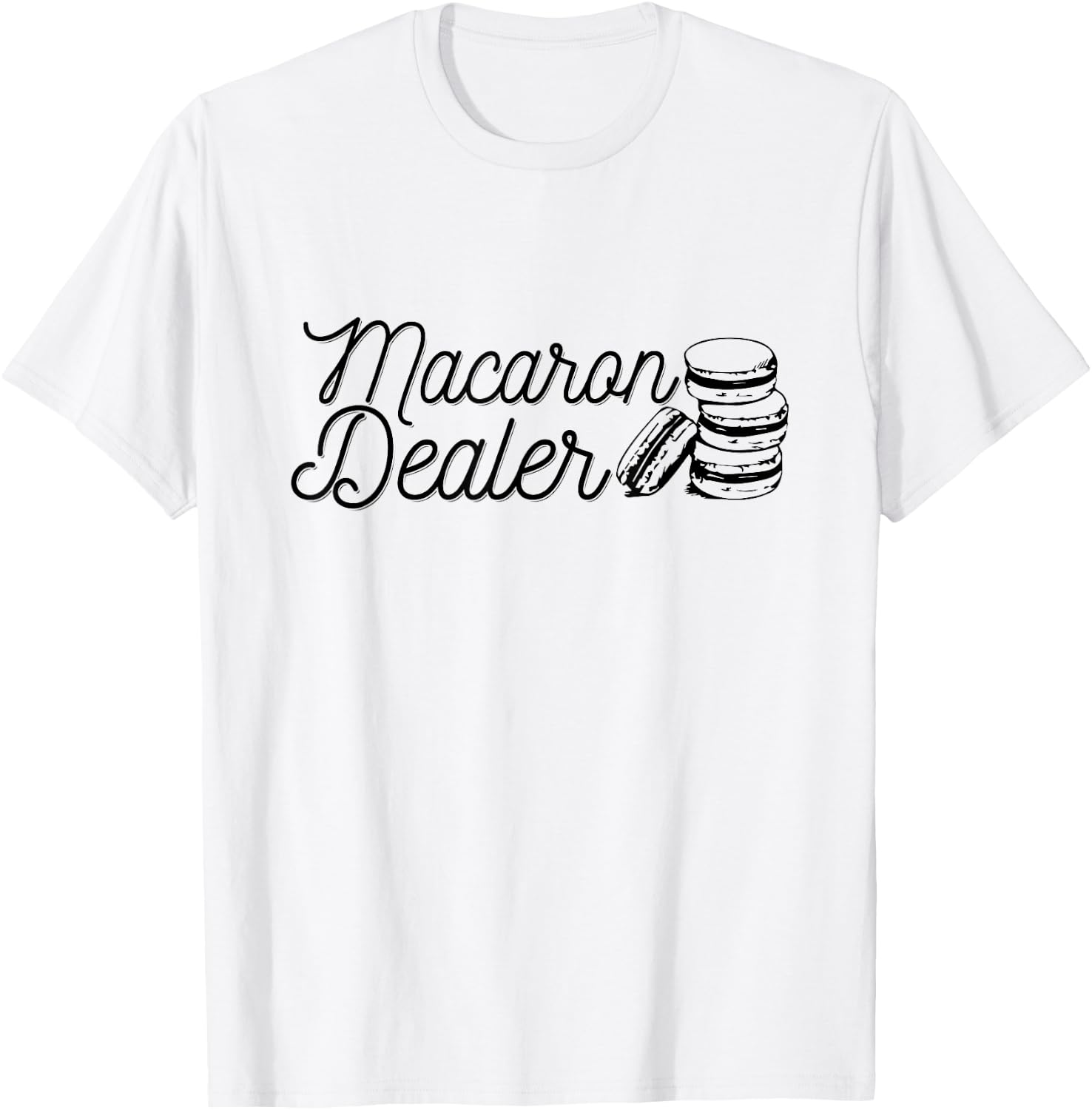 Macaron Dealer Design for a Macaron fan T-Shirt - T-Shirt | White