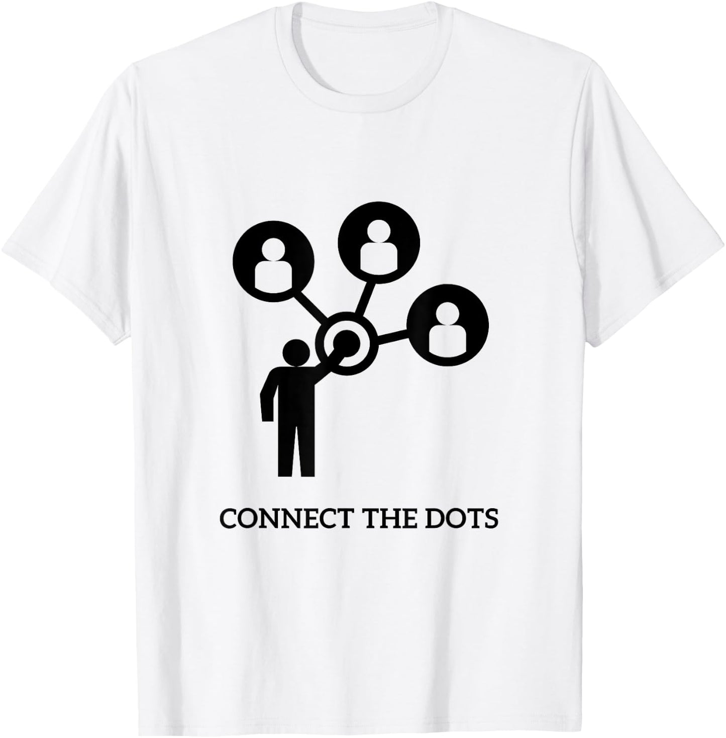 Connect the dots T-Shirt - T-Shirt | White