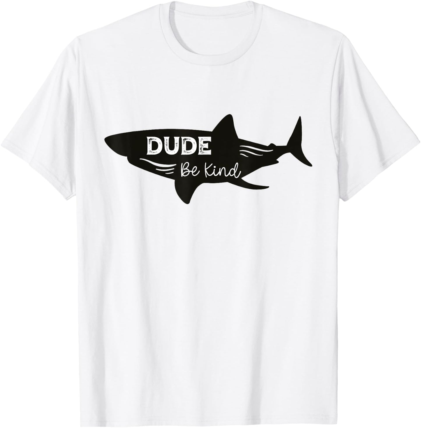 Dude Be Kind Unity Day Orange Shark Anti Bullying 2023 Kids T-Shirt - T-Shirt | White