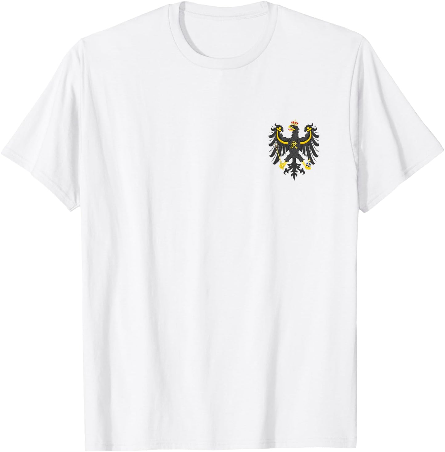 Prussia Eagle Arms Flag T-Shirt - T-Shirt | White