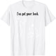 Funny Skeleton Shirt : I Got Your Back, Halloween T-Shirt - T-Shirt | White