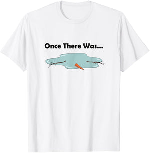 Once There Was a Snowman Funny LDS Primary Song T-Shirt - T-Shirt | White