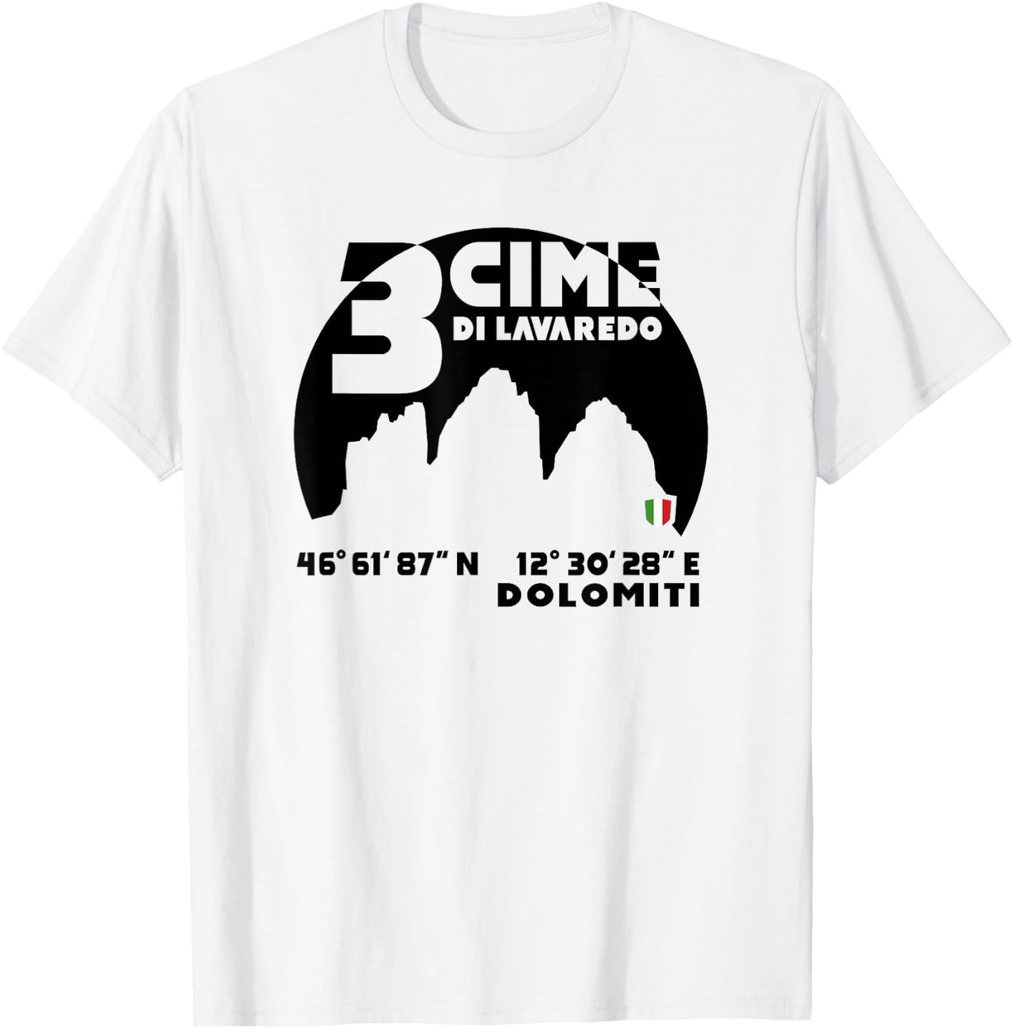 Mount Tre Cime di Lavaredo Dolomites Climb Hike hiking Gifts T-Shirt - T-Shirt | White