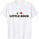 I Heart USA City - I Love Little Rock T-Shirt - T-Shirt | White
