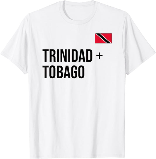 Trinidad and Tobago Sports Soccer Football Athletic Jersey T-Shirt - T-Shirt | White