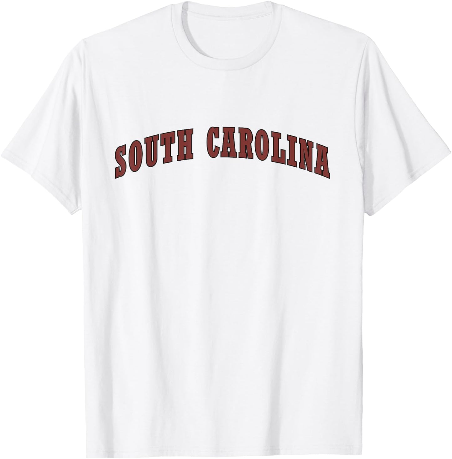 South Carolina State Athletic Sports T-Shirt - T-Shirt | White