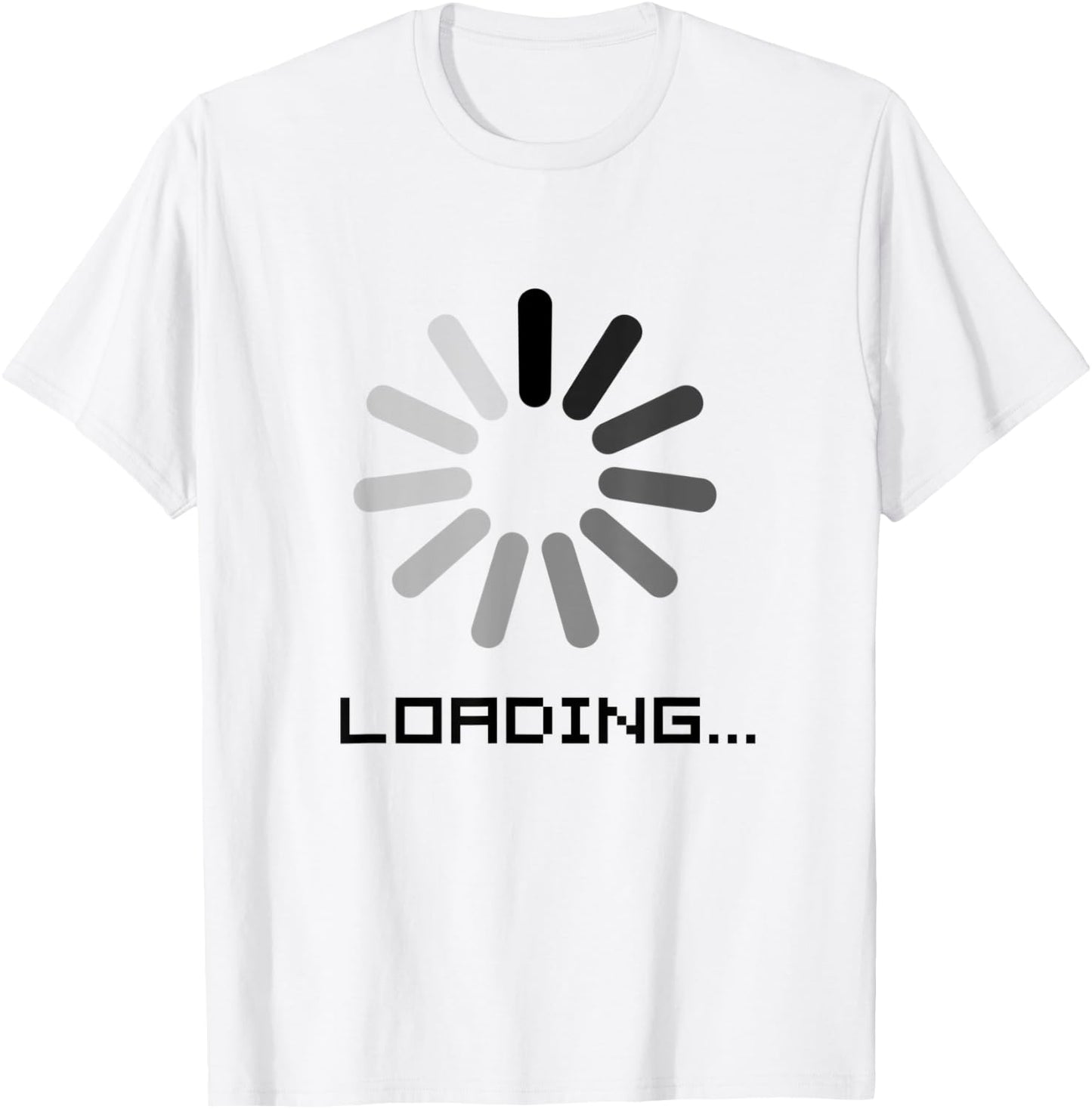 Loading symbol T-Shirt - T-Shirt | White