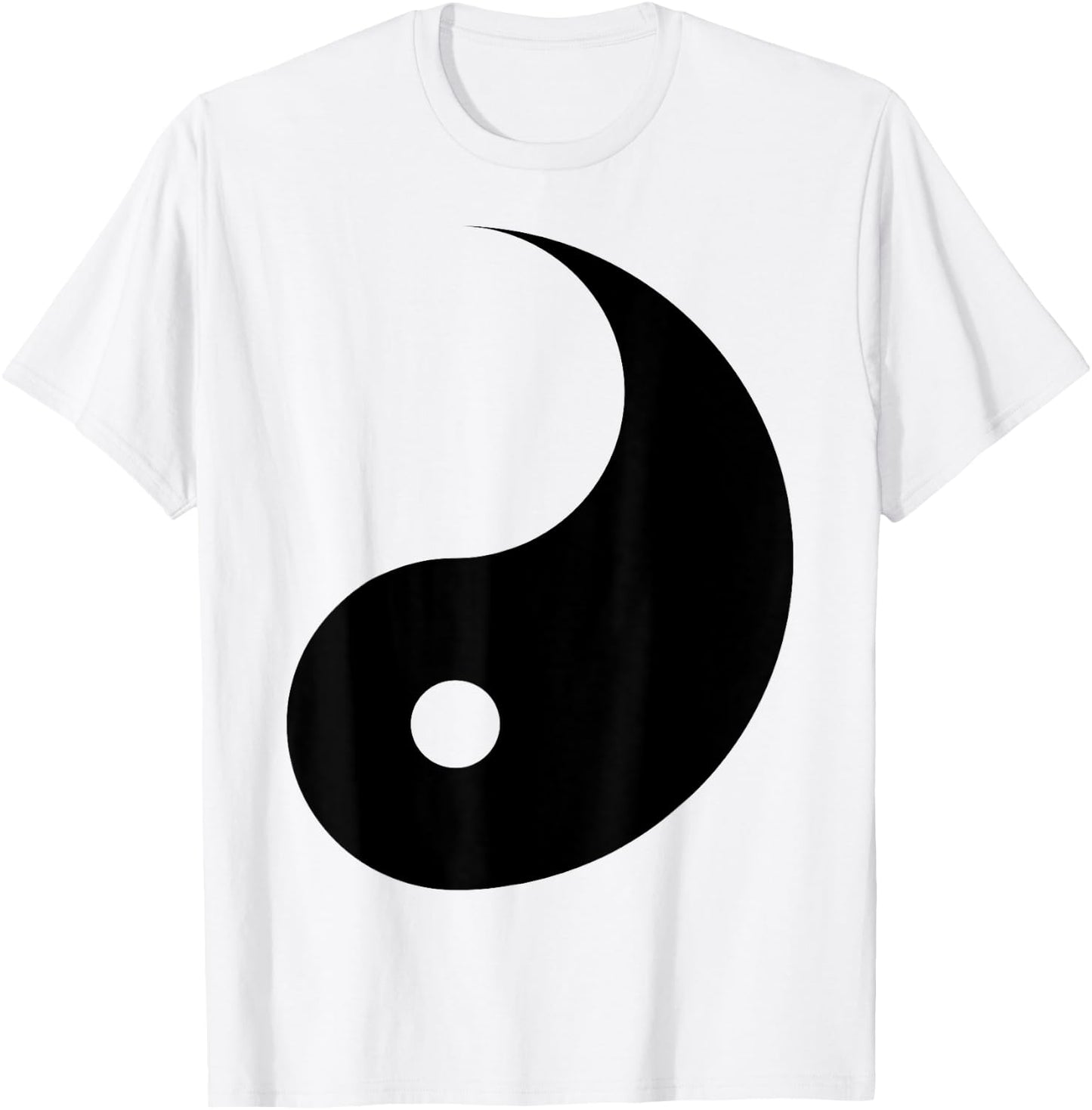 Yin - Yin Yang Couples Costume, Brothers & Sisters Pair T-Shirt - T-Shirt | White