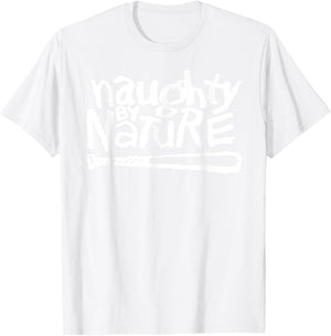Naughty By Nature – White Logo On Kelly T-Shirt - T-Shirt | White