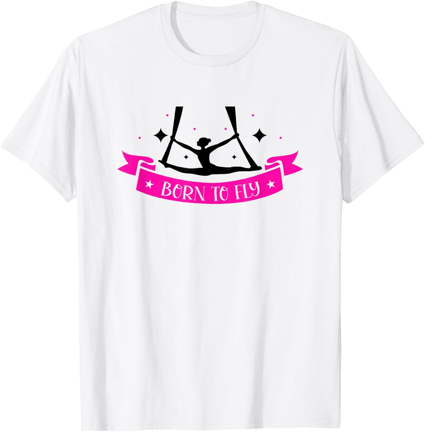 Aerial Yoga Aerial Silk Aerialist T-Shirt - T-Shirt | White