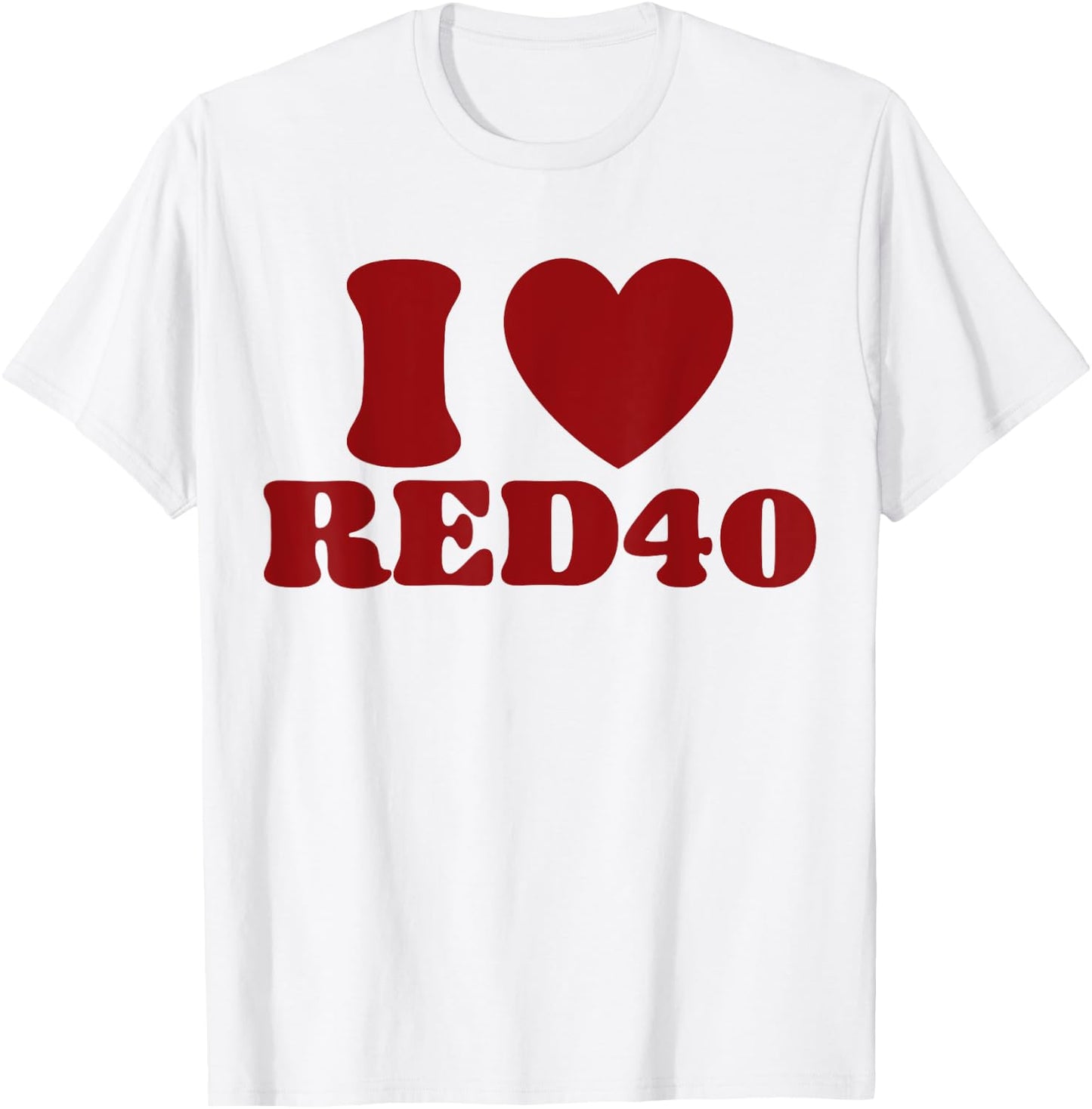 I Heart Red 40 T-Shirt - T-Shirt | White