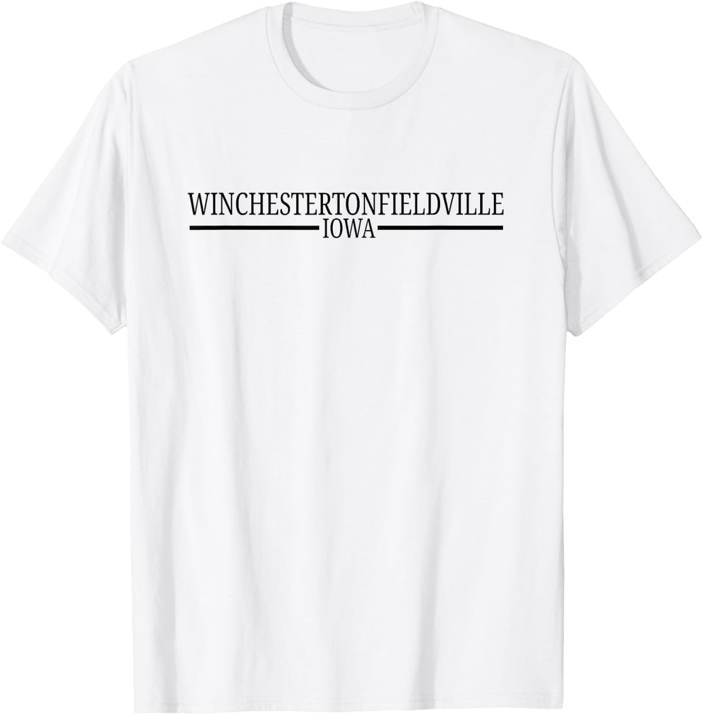 Winchestertonfieldville - Iowa T-Shirt - T-Shirt | White