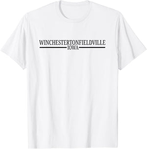 Winchestertonfieldville - Iowa T-Shirt - T-Shirt | White