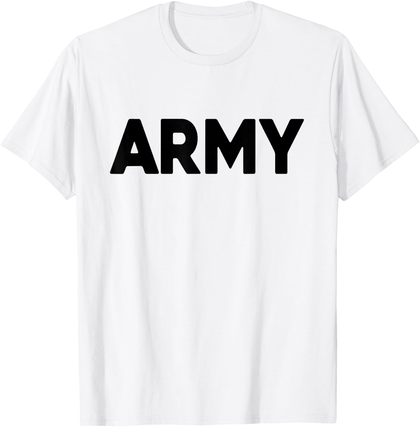 Army Physical Training Vintage USA Soldier Military Green US T-Shirt - T-Shirt | White