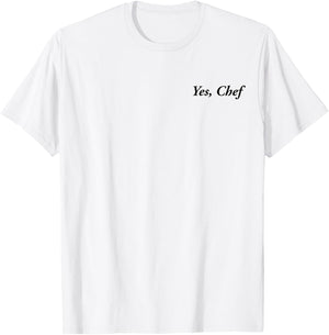 Yes Chef T-Shirt - T-Shirt | White