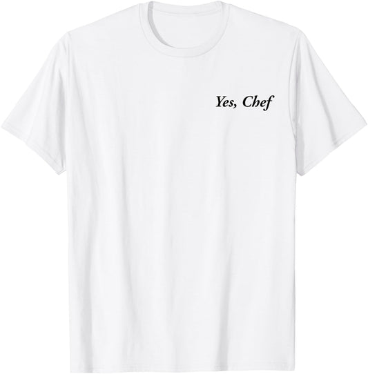 Yes Chef T-Shirt - T-Shirt | White