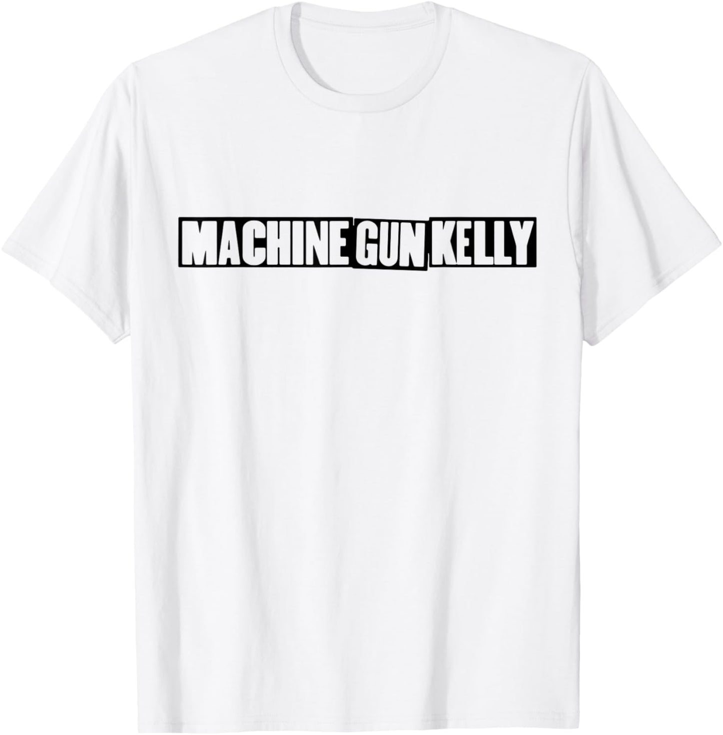 Official Machine Gun Kelly Logo T-Shirt - T-Shirt | White