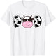 Dad of The Birthday Girl Funny Cow Daddy Papa Bday Matching T-Shirt - T-Shirt | White