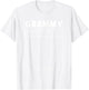 Grammy Nutrition Facts Pink Ribbon Breast Cancer Awareness T-Shirt - T-Shirt | White