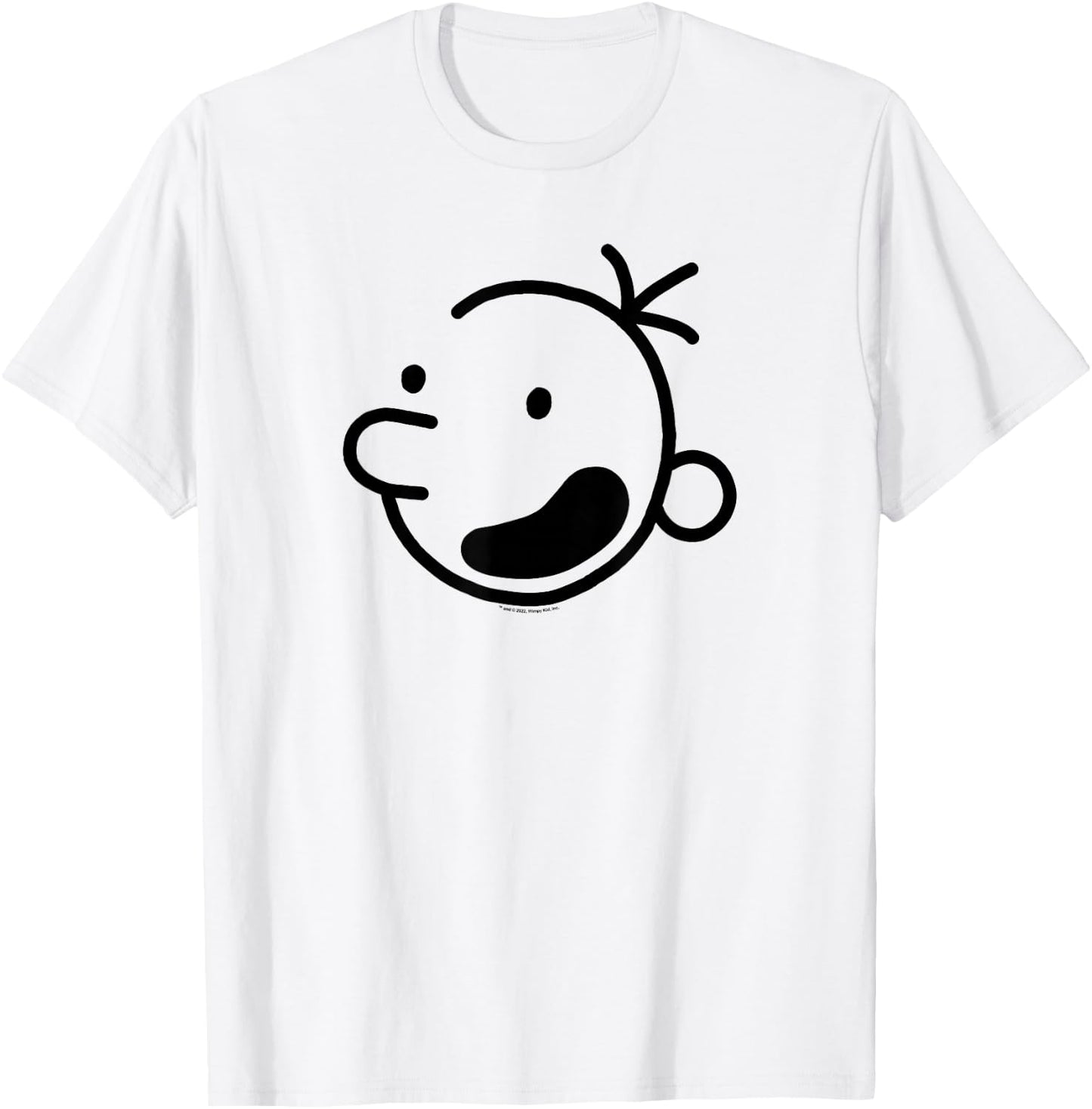 Diary of a Wimpy Kid Wimpy Kid Head Small T-Shirt - T-Shirt | White