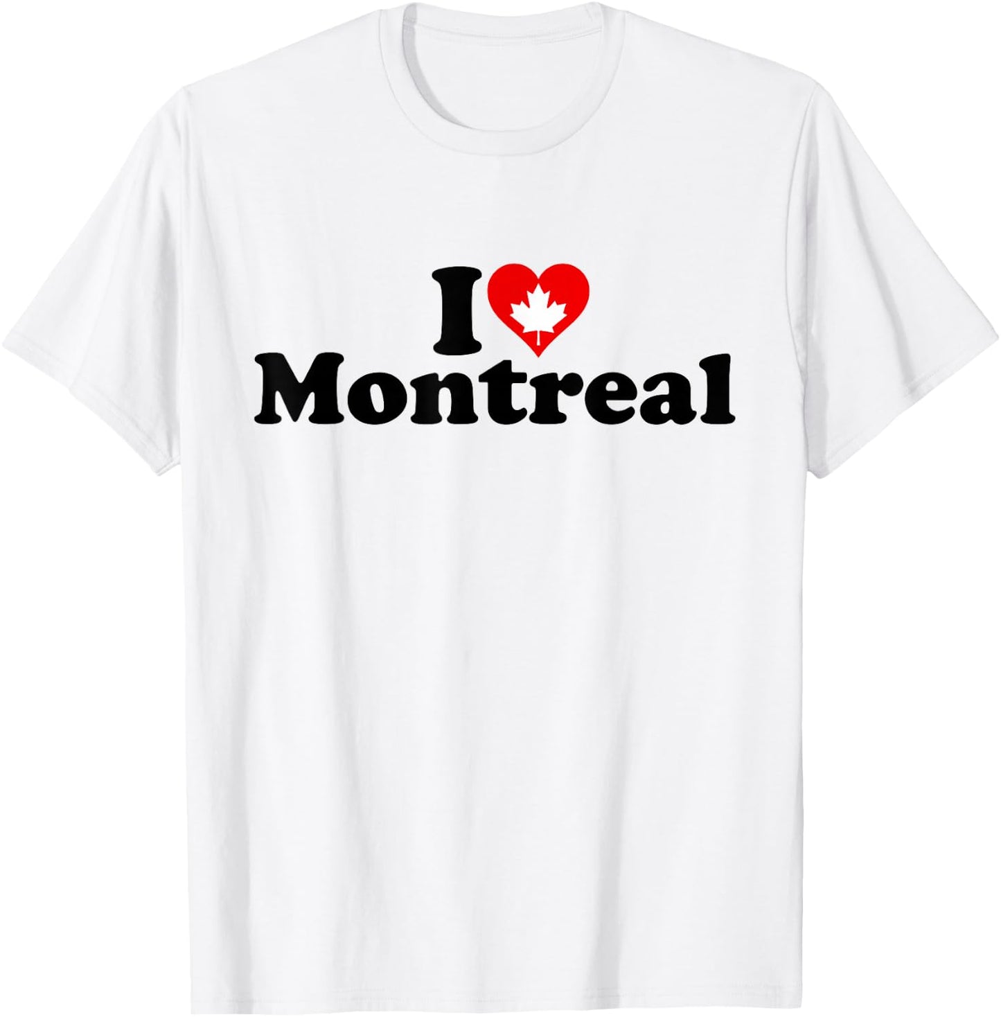 I Love Heart Montreal Canada T-Shirt - T-Shirt | White