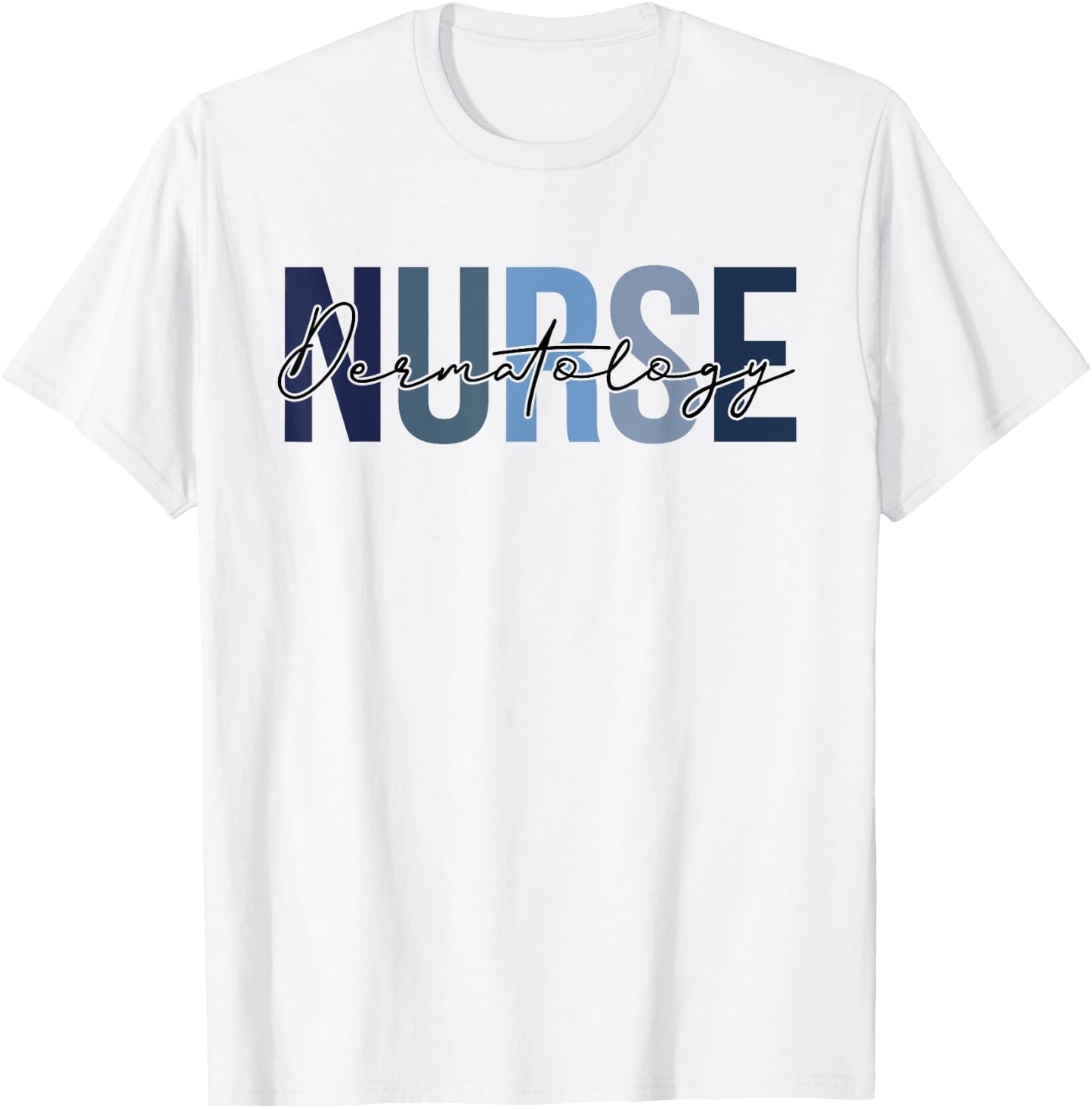 Retro Dermatology Nurse Gifts Nursing Apparel T-Shirt - T-Shirt | White