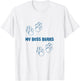MY BOSS BARKS - Funny Dog Lover Men Women T-Shirt - T-Shirt | White