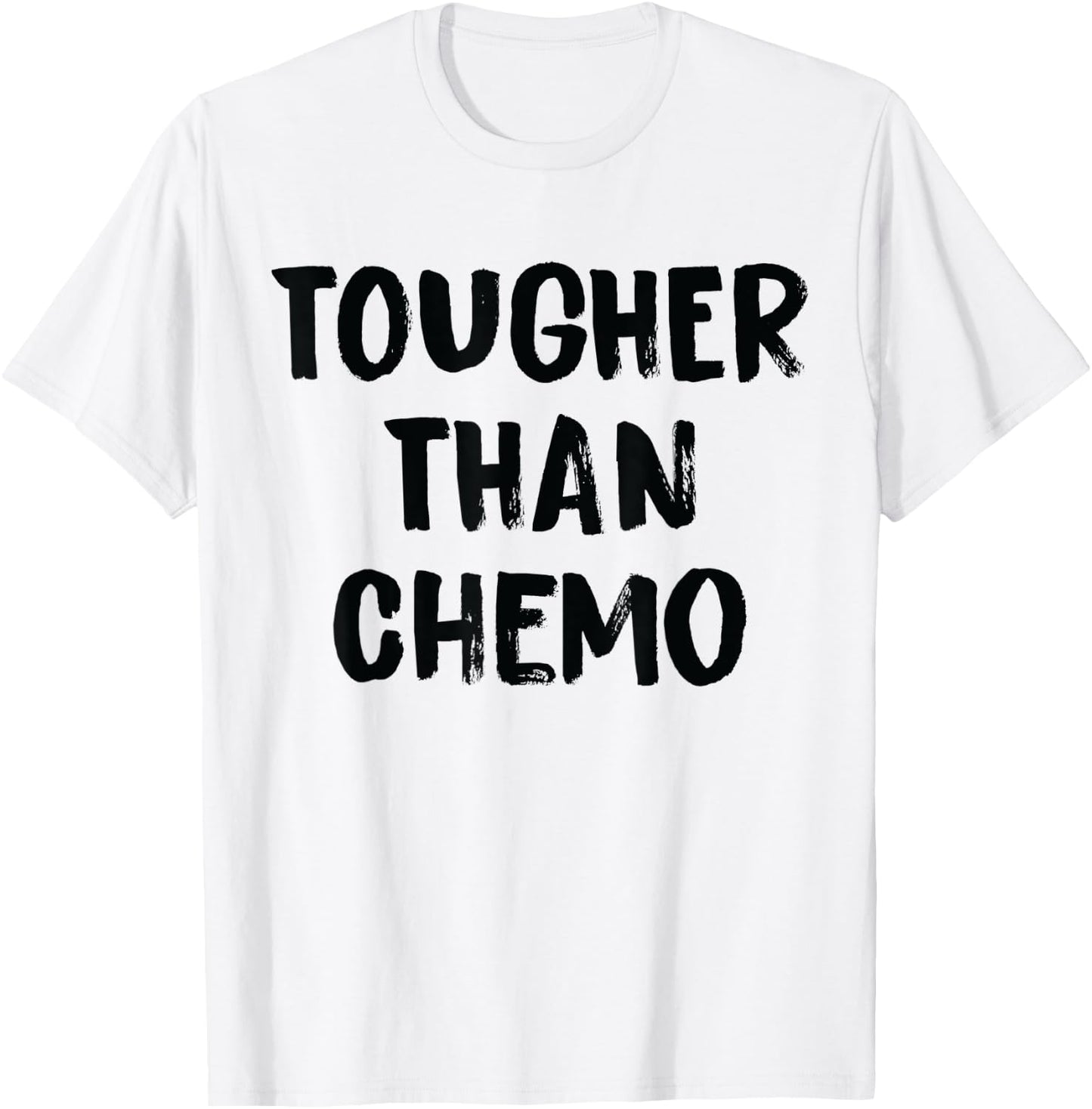 Tougher Than Cancer - Support Chemo Awareness T-Shirt - T-Shirt | White