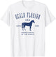 Ocala Florida USA Horse Capital Distressed Equestrian Design T-Shirt - T-Shirt | White