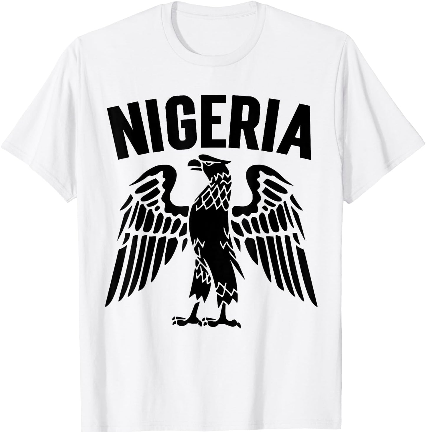 Nigeria & Nigerian Eagle. , Women & Kids. Up Nigeria T-Shirt - T-Shirt | White