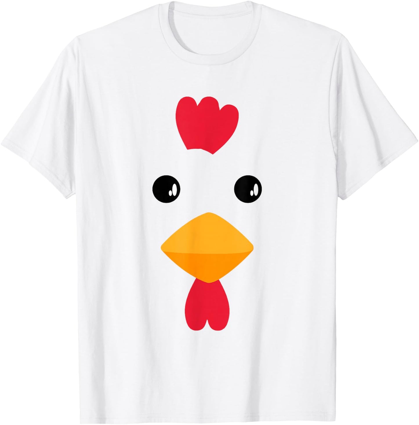 Chicken Halloween Costume DIY Funny Kids Adults T-Shirt - T-Shirt | White