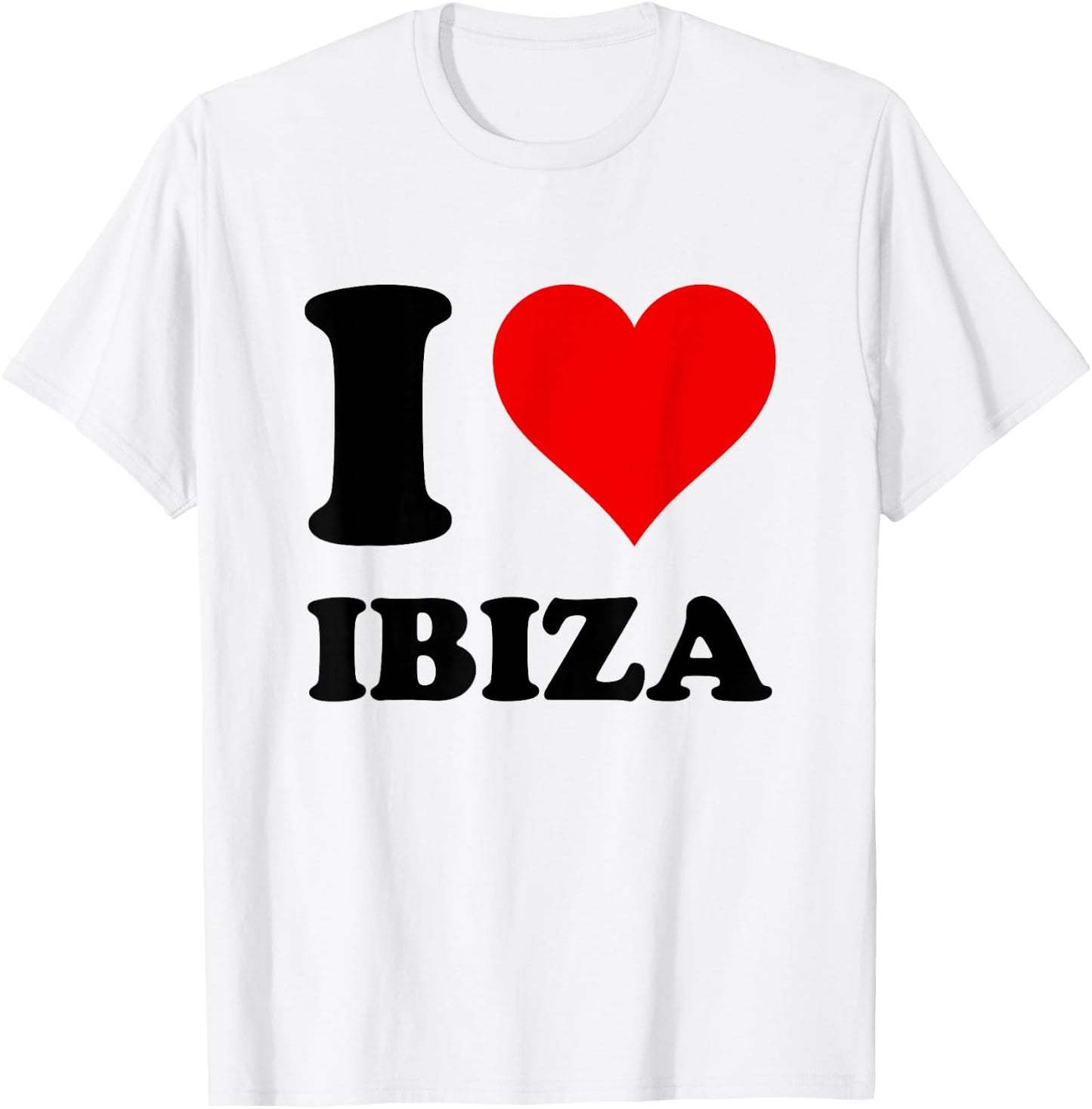 I Love Ibiza T-Shirt - T-Shirt | White