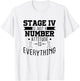 Funny Metastatic Breast Cancer Metastatic AF Chemo Stage T-Shirt - T-Shirt | White