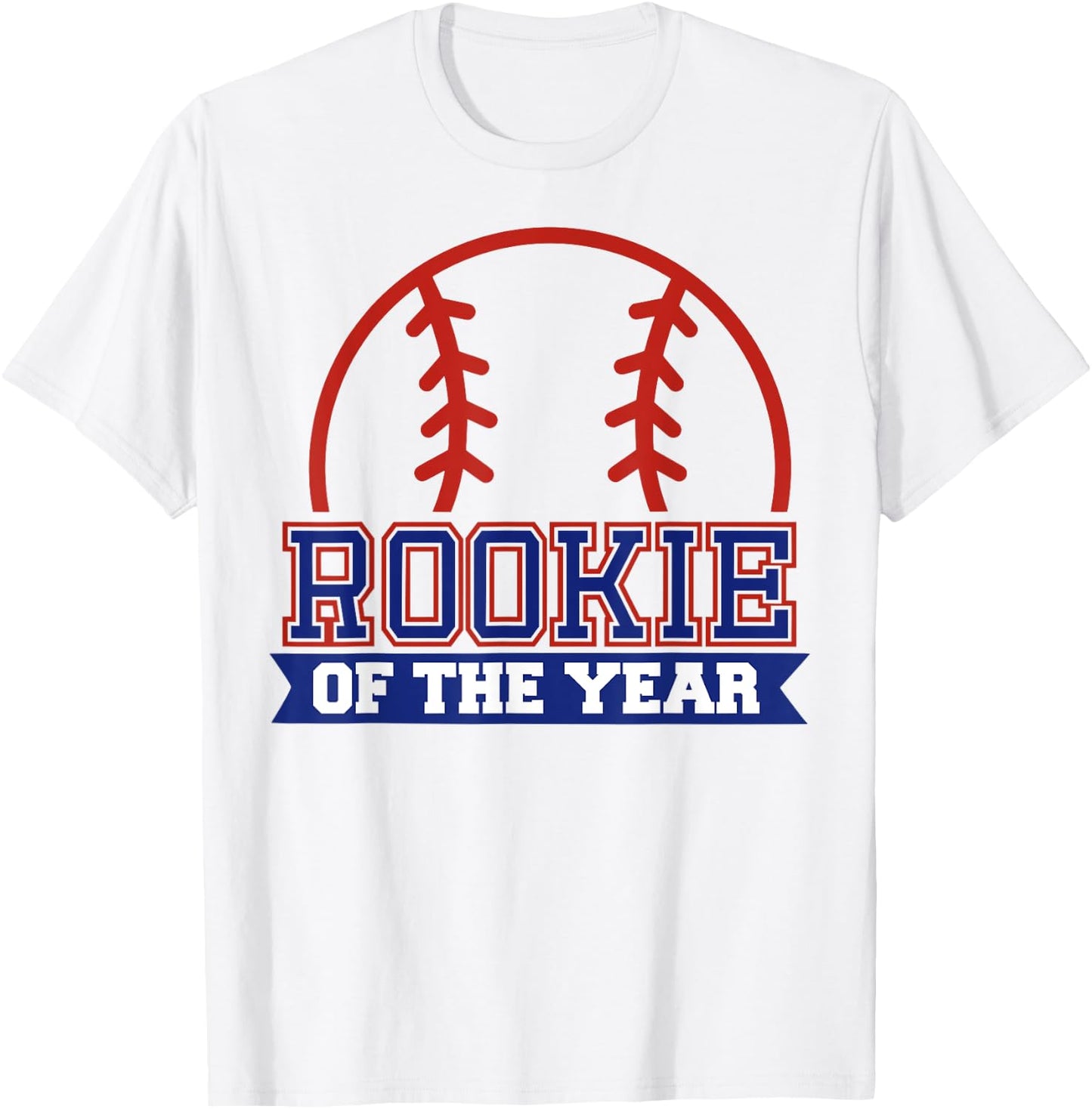 Rookie of Rookie 1st Birthday Baseball Theme Matching Party T-Shirt - T-Shirt | White