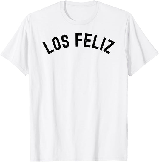 Los Feliz Los Angeles Atwater Village Hollywood 323 818 T-Shirt - T-Shirt | White
