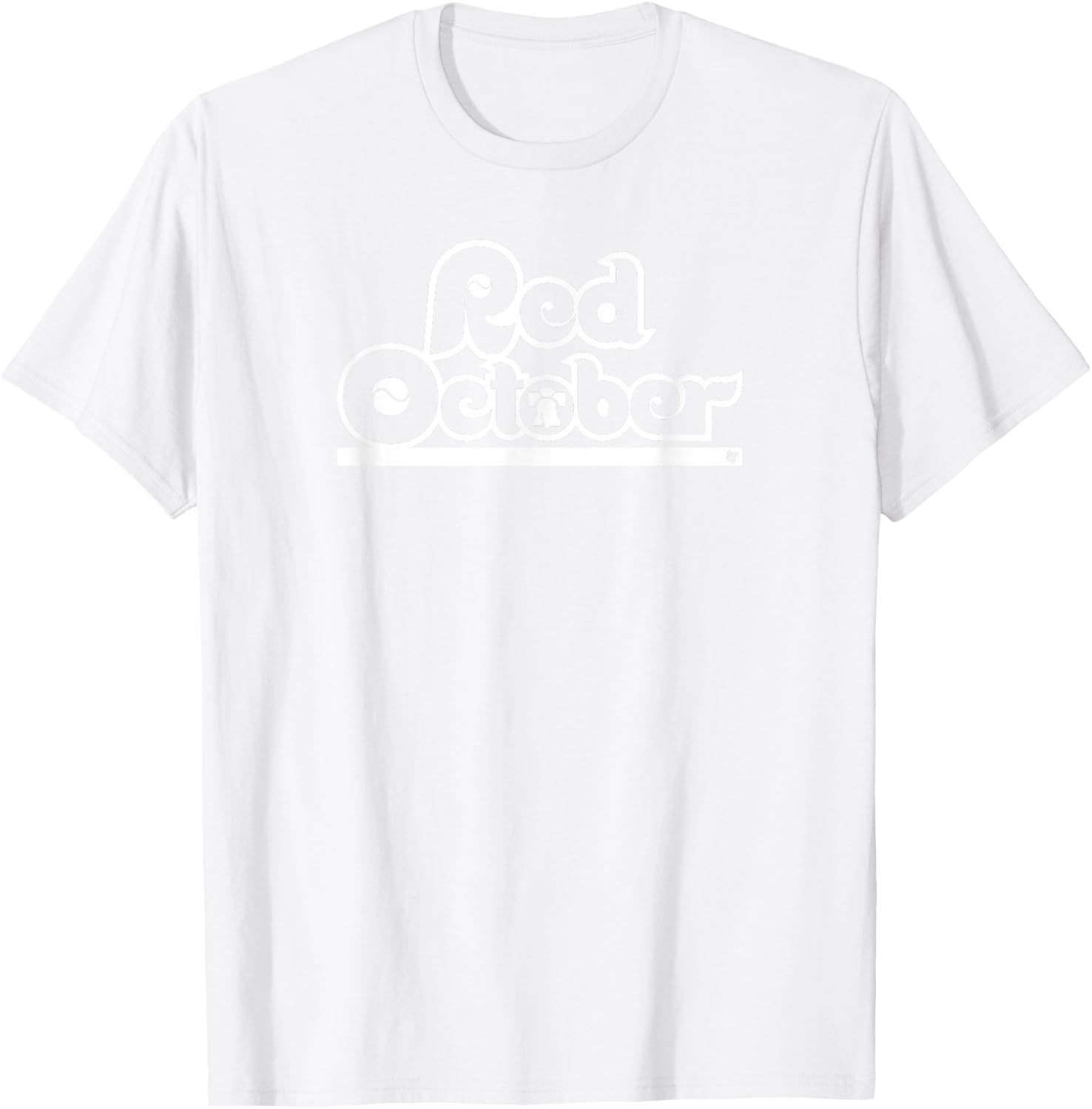 Red October - Philadelphia Baseball T-Shirt - T-Shirt | White