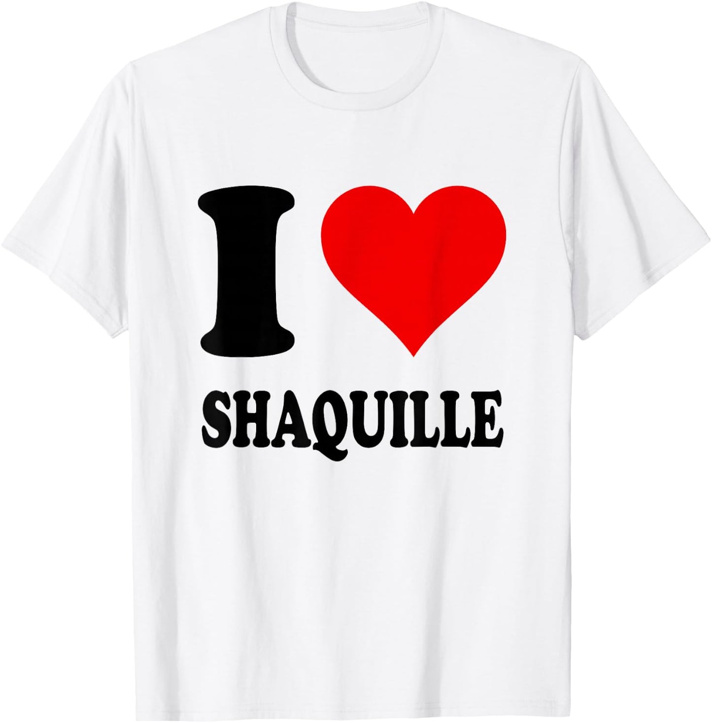 I Love Shaquille T-Shirt - T-Shirt | White