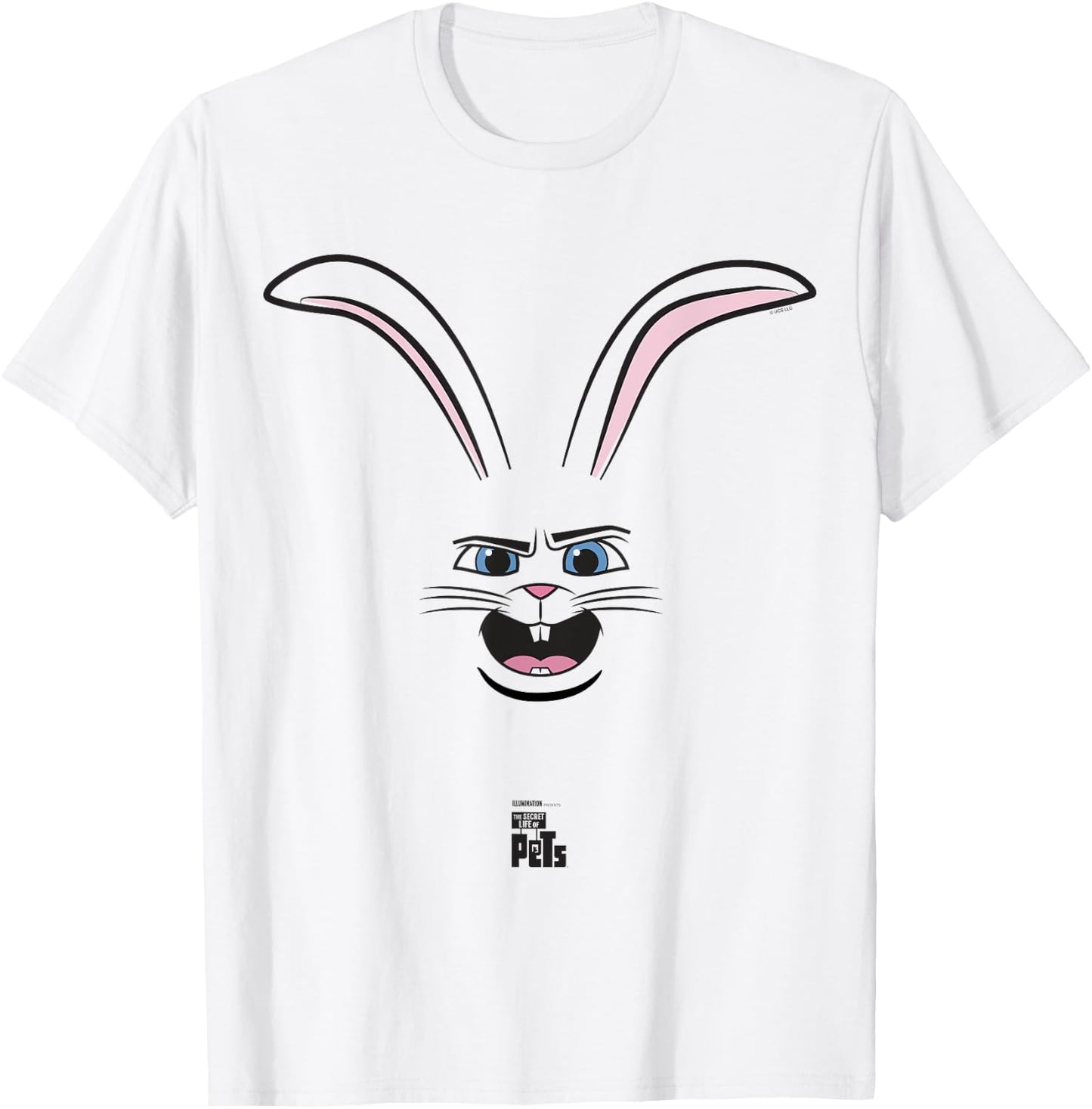 The Secret Life of Pets Snowball Big Face T-Shirt - T-Shirt | White