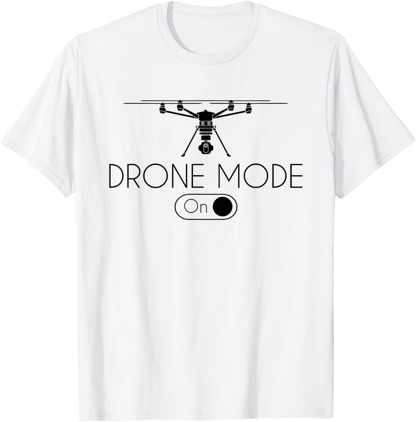 Funny Drone Pilot Gifts & Equipment Retro Vintage Grey T-Shirt - T-Shirt | White