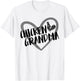 Chicken Grandma Heart Farmer Funny Chicken Lover T-Shirt - T-Shirt | White