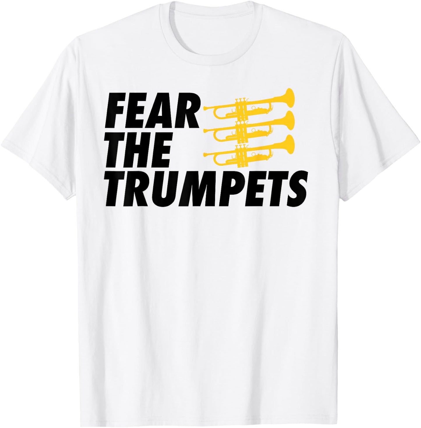 Fear the trumpets T-Shirt - T-Shirt | White