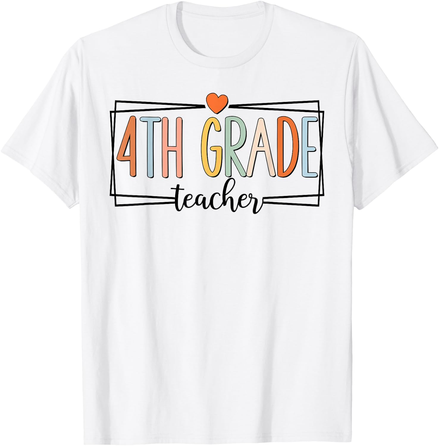 Fourth Grade Teacher 4th Grade Teachers Back to School T-Shirt - T-Shirt | White