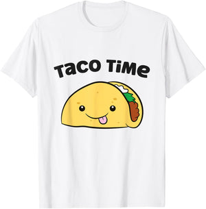 Taco Time Taco Tuesday Love Tacos T-Shirt - T-Shirt | White