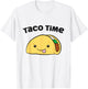 Taco Time Taco Tuesday Love Tacos T-Shirt - T-Shirt | White