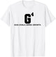 G4 God Goals Grind Growth Funny Christian T-Shirt - T-Shirt | White