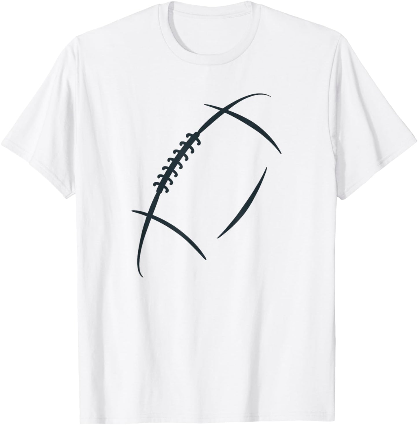 American Football Graphic, Football T-Shirt - T-Shirt | White