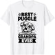 Best Puggle Grandpa ever Quote for a Puggle Grandpa T-Shirt - T-Shirt | White
