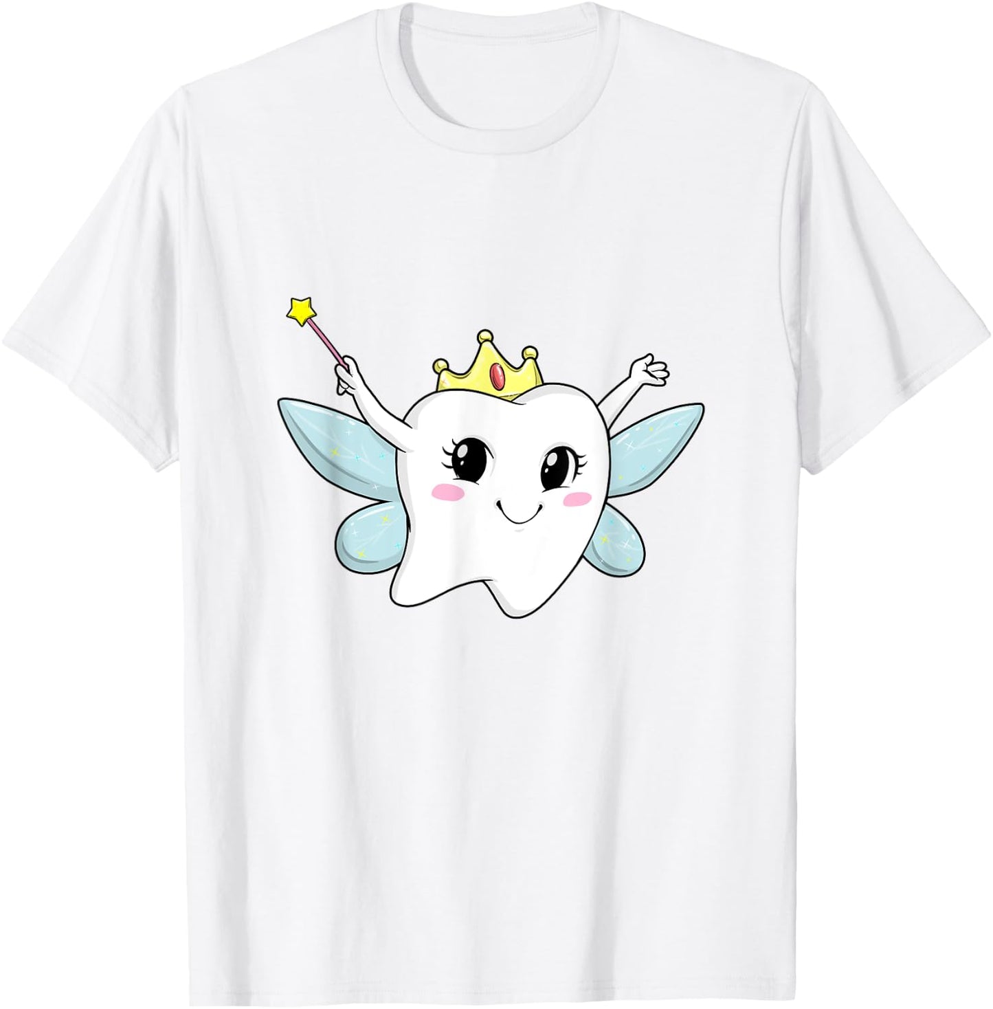 Fancy Dress Costume Tooth Fairy Dentist Girl T-Shirt - T-Shirt | White