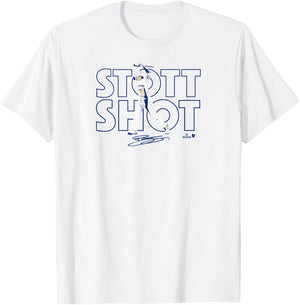 Bryson Stott - Stott Shot - Philadelphia Baseball T-Shirt - T-Shirt | White