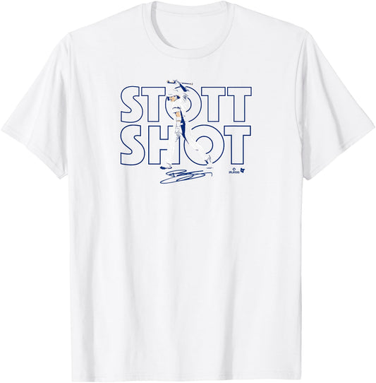 Bryson Stott - Stott Shot - Philadelphia Baseball T-Shirt - T-Shirt | White